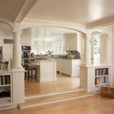 Arco tra la cucina e il soggiorno (38 foto): istruzioni video fai-da-te per installazione, prezzo, foto
