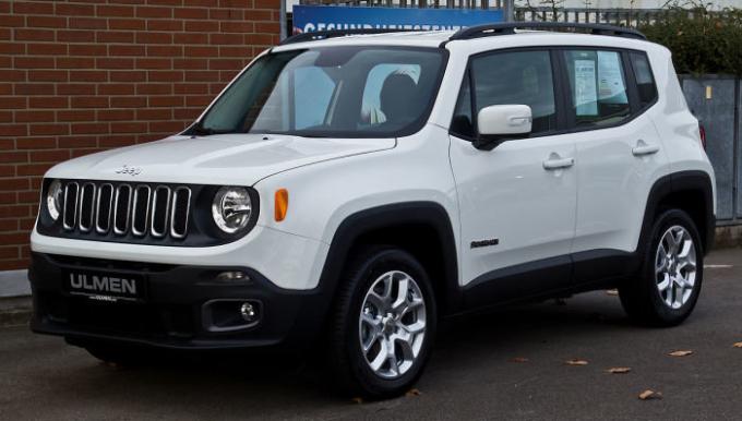 crossover compatto Jeep Renegade. | Foto: uk.wikipedia.org.