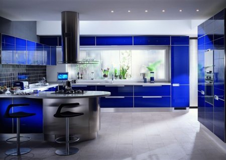 cucina blu