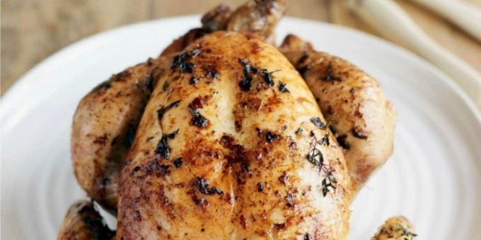 Non deve essere riscaldato nel forno a microonde: pollo.