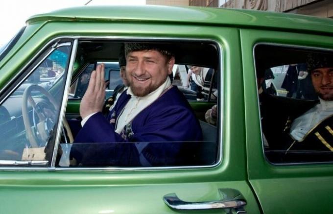 Ramzan Kadyrov macchina.