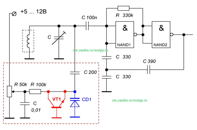 Transistor Descrizione Opzioni varicap