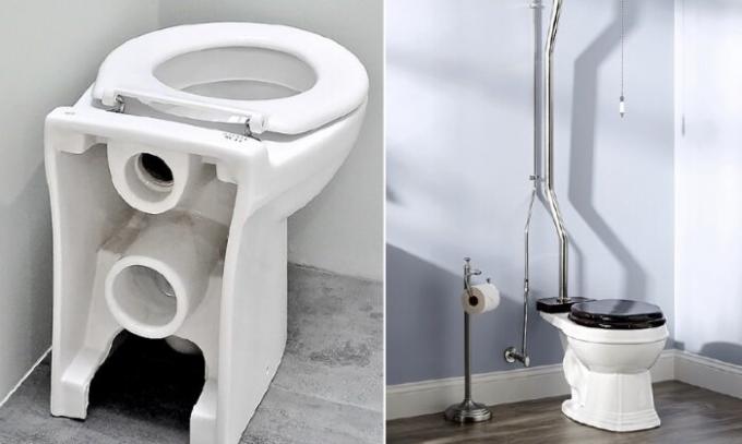 sistema di servizi igienici americana unico. / Foto: videoboom.cc