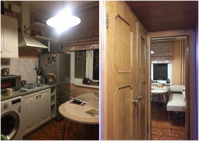 Budget riparazione dvushki 49 m² a "brezhnevki": prima e dopo le foto