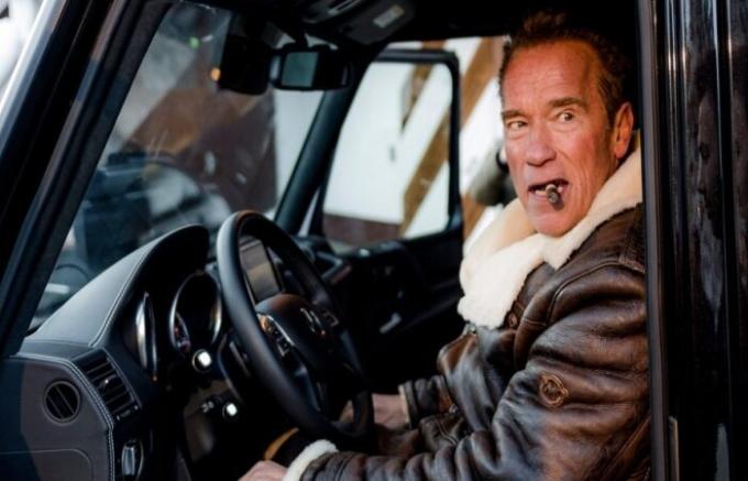 macchine Arnold Schwarzenegger. 