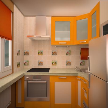 Interno di una piccola cucina (42 foto): istruzioni video per l'interior design con le tue mani, foto e prezzo