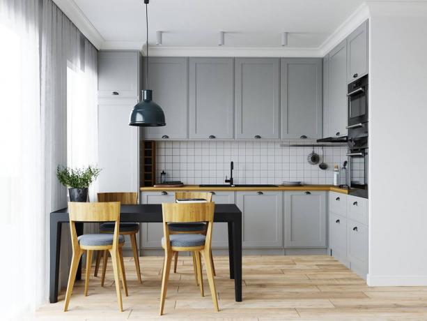 Come fare un confortevole e bella cucina: consigli di design 10