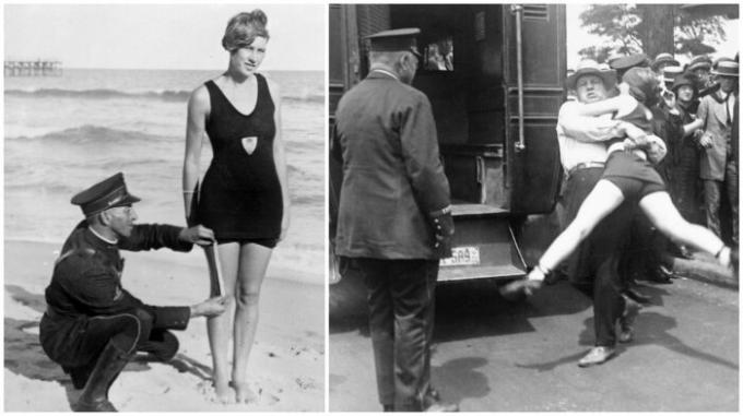 Le donne in costume da bagno "indecenti" dovrebbero essere arrestati! (Th 1920, Stati Uniti d