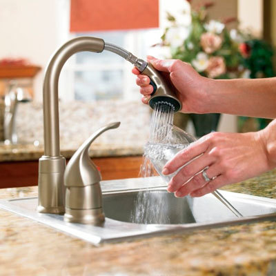 Anche lavare il lavello della cucina con un dispositivo del genere sarà molto più semplice.