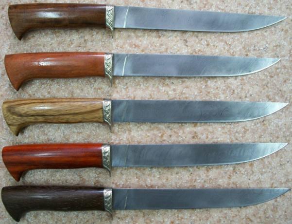 I coltelli sono realizzati in acciai diversi. / Foto: specnazdv.ru.