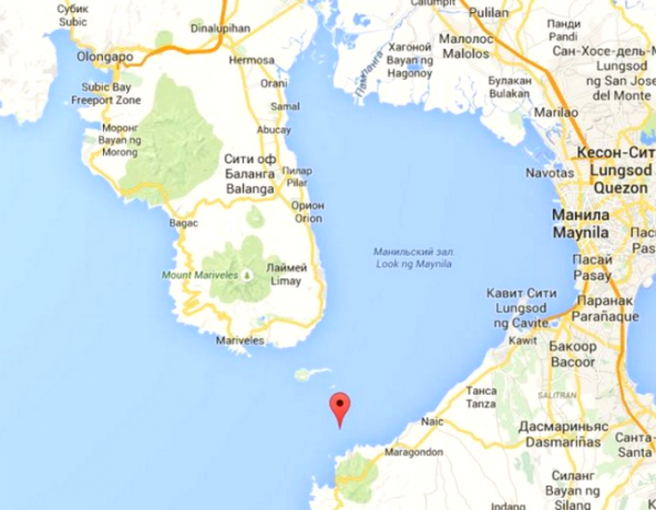 Mappa di Manila Bay. / Foto: worldofwarships.ru