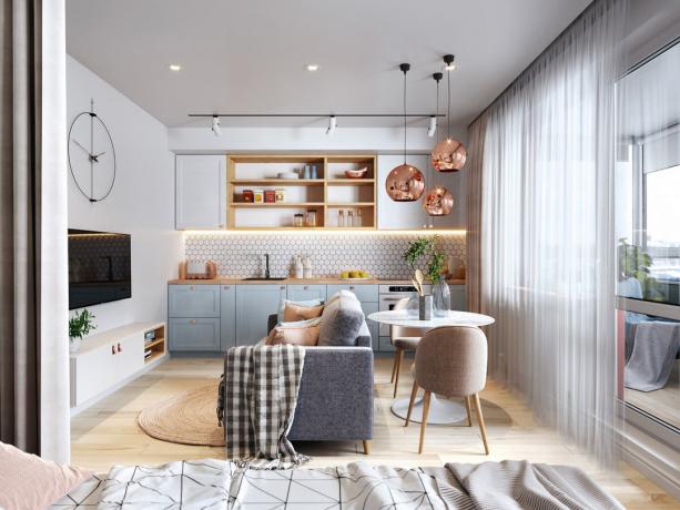 6 idee su come rendere visivamente più spazioso appartamento