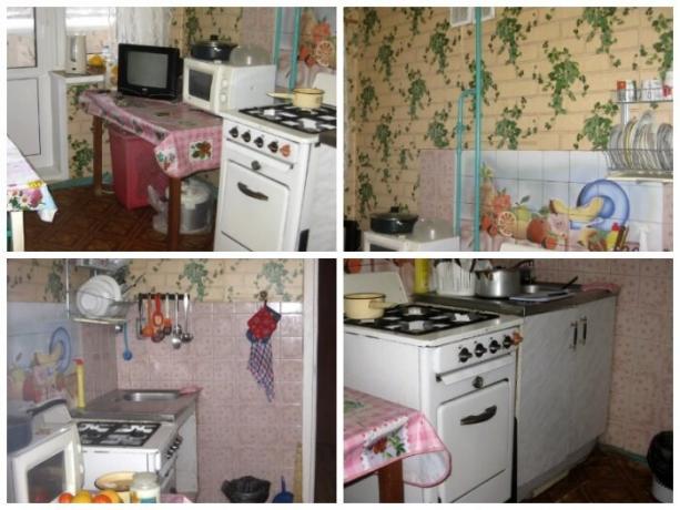 Tale era la cucina della madre, che ha deciso di rinnovare completamente. | Foto: youtube.com.