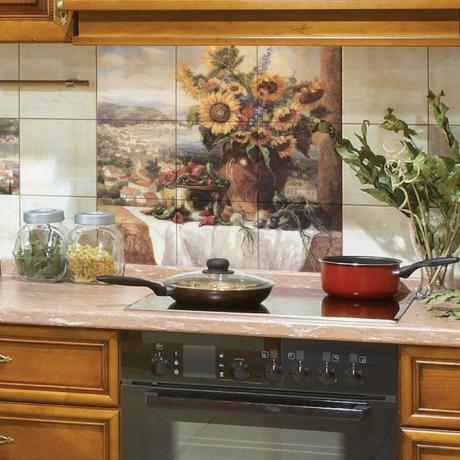 Pannelli per una cucina in piastrelle di ceramica (36 foto) su un grembiule: istruzioni video fai-da-te per installazione, prezzo, foto