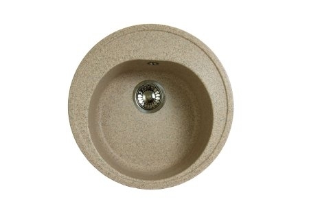 Lavello da cucina rotondo in ceramica - design standard