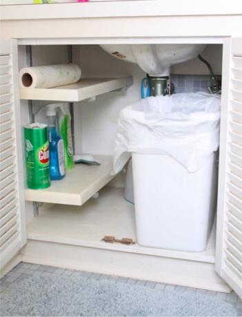 4 comodi modi per utilizzare lo spazio sotto il lavello