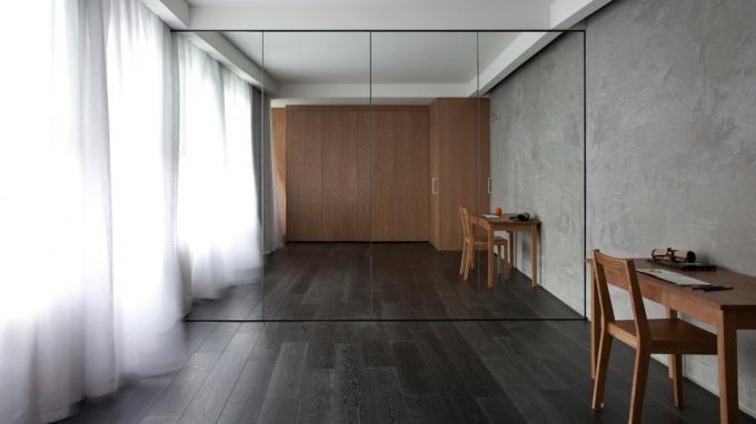 L'illusione di spazio a 26 m²: dove e come nascondere tutti i mobili