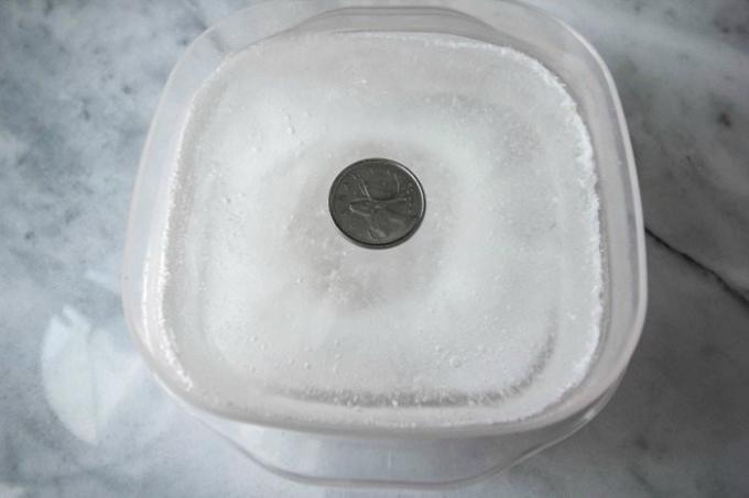 Il metodo di "monete in freezer"