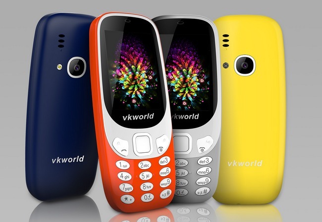 Vkworld Z3310 copia il leggendario Nokia e costa solo $ 10 - Gearbest Blog Russia